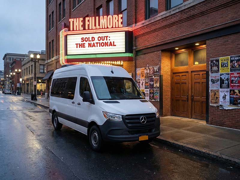 Crew Van on Location