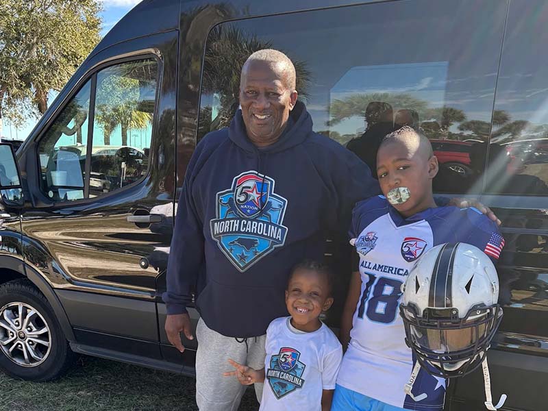 Sports Team Van Rental