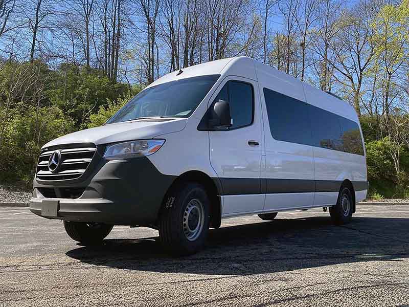 White Sprinter Exterior
