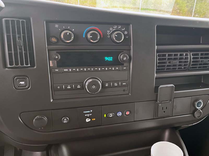 Chevrolet Express Sound System and Power Outlet