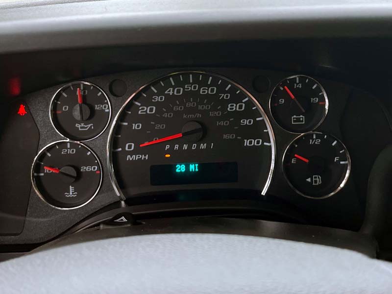 Chevrolet Express Dashboard Console