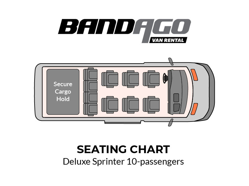 Deluxe Sprinter Seating Chart