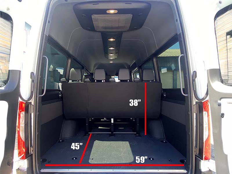 112 cubic feet of storage