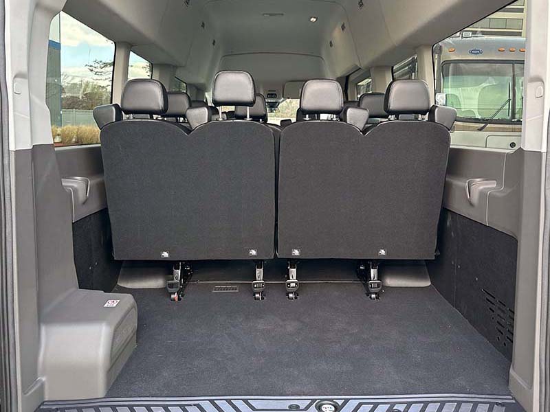 Transit High Roof Rear Storage
