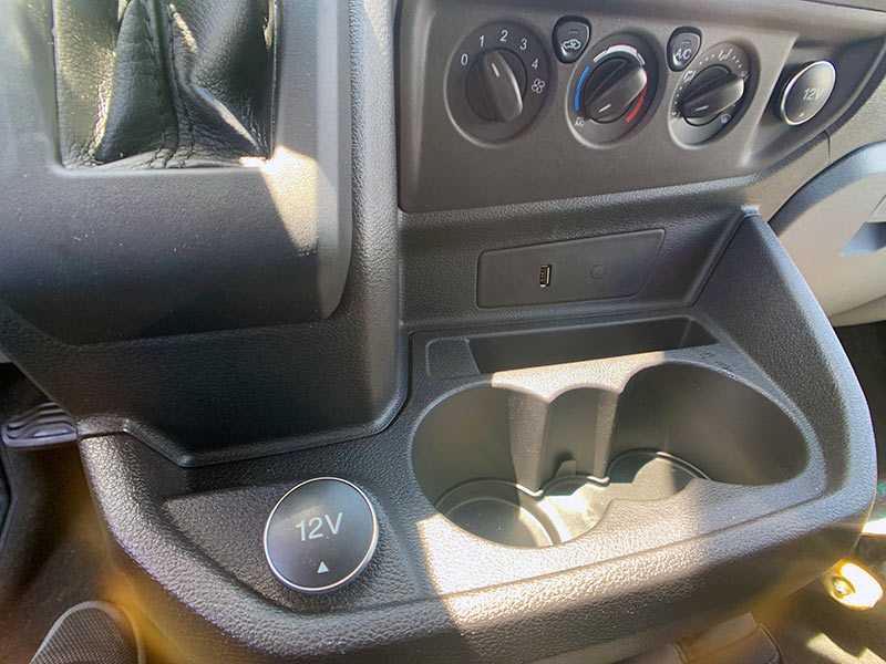 Transit Low Roof Cupholders