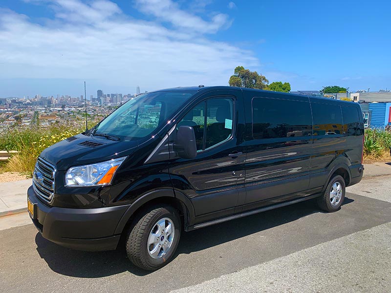 Transit Low Roof Side View