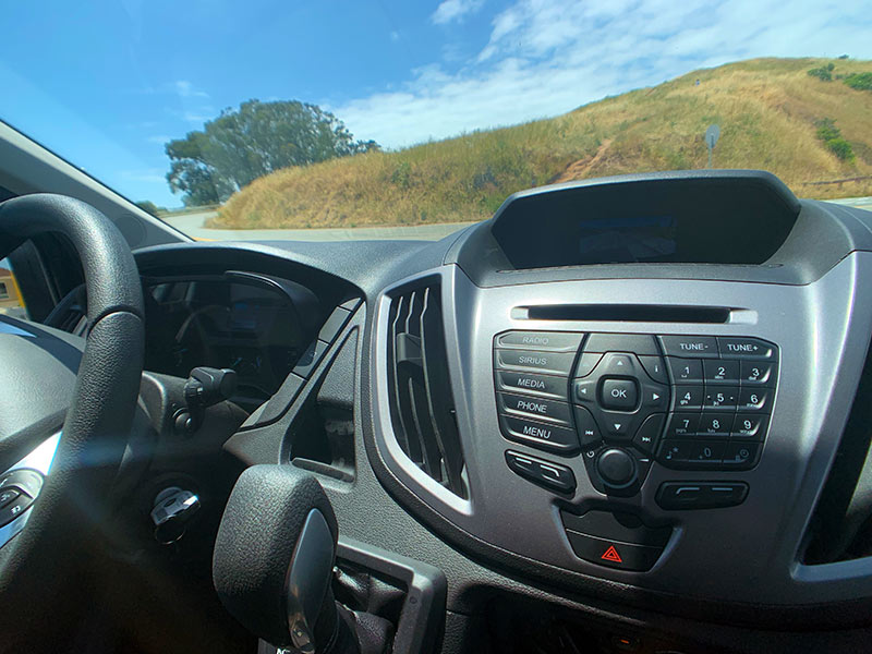 Transit Low Roof Dashboard