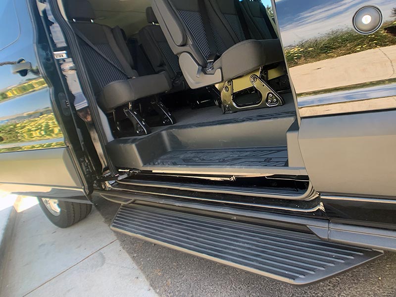 Transit Low Roof Door Steps