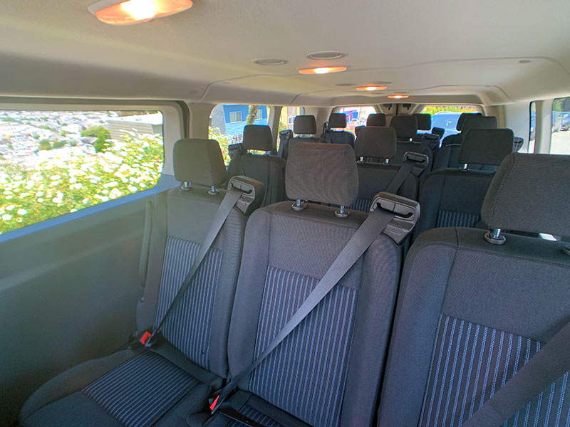 Transit Low Roof Seats