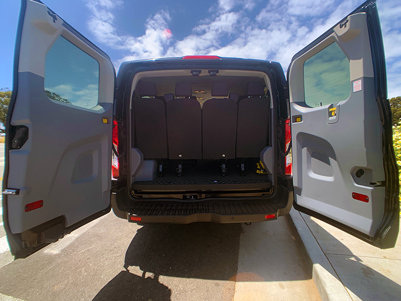 Transit Low Roof Rear
