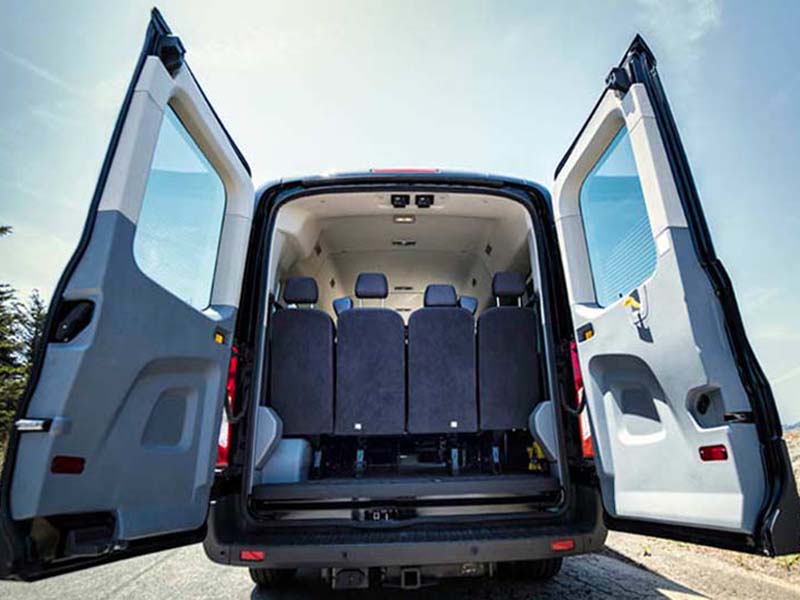 Transit Medium Roof Rear