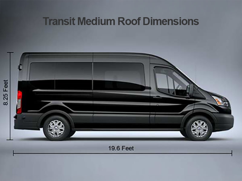 Transit Medium Roof Measurements